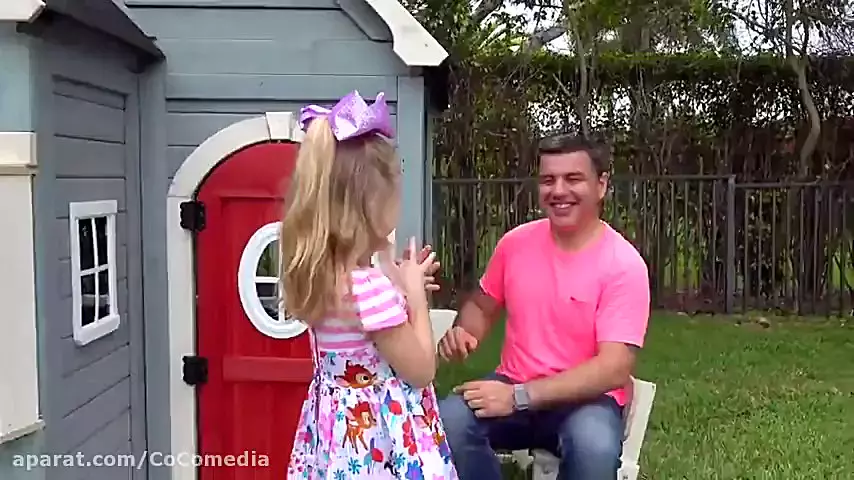 برنامه کودک جدید ناستیا و بابایی | ناستیا و فروش اسباب بازی ها! ️