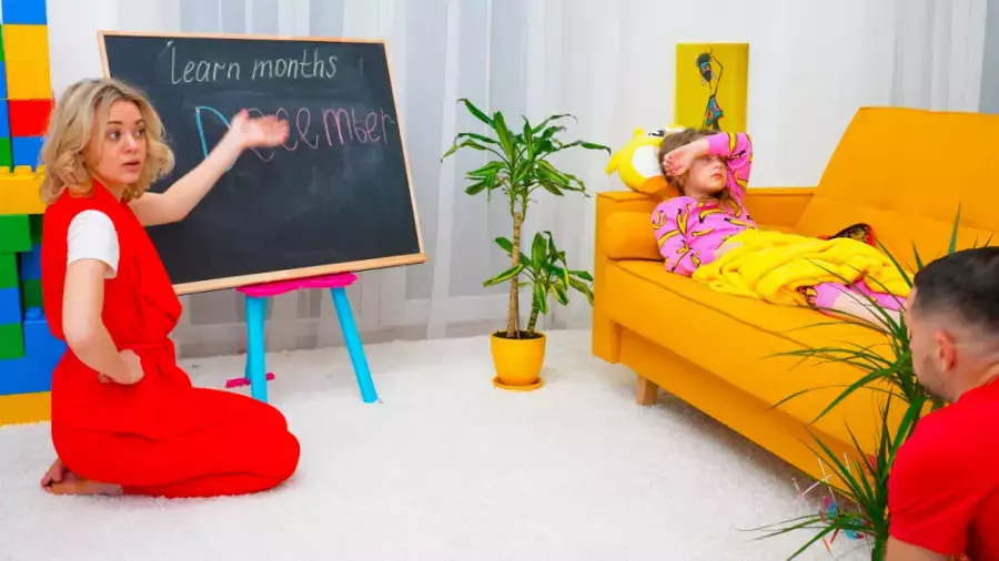 کارتون کودک طولانی آیواشو جدید با ایوا و مامان بازی و آموزش ماههای سال