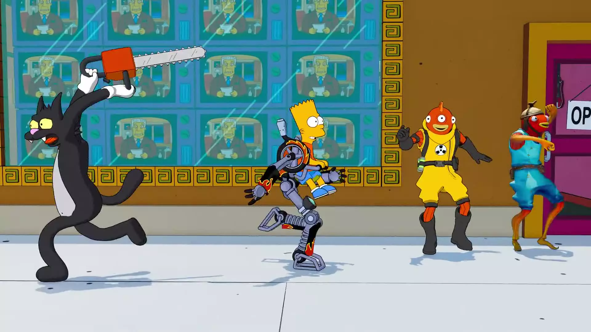 همکاری فورتنایت و سیمپسون‌ ها