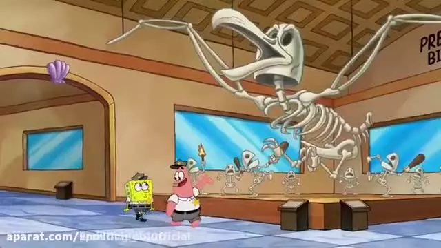 انیمیشن باب اسفنجی نگهبانان موزه - کارتون باب اسفنجی جدید دوبله فارسی