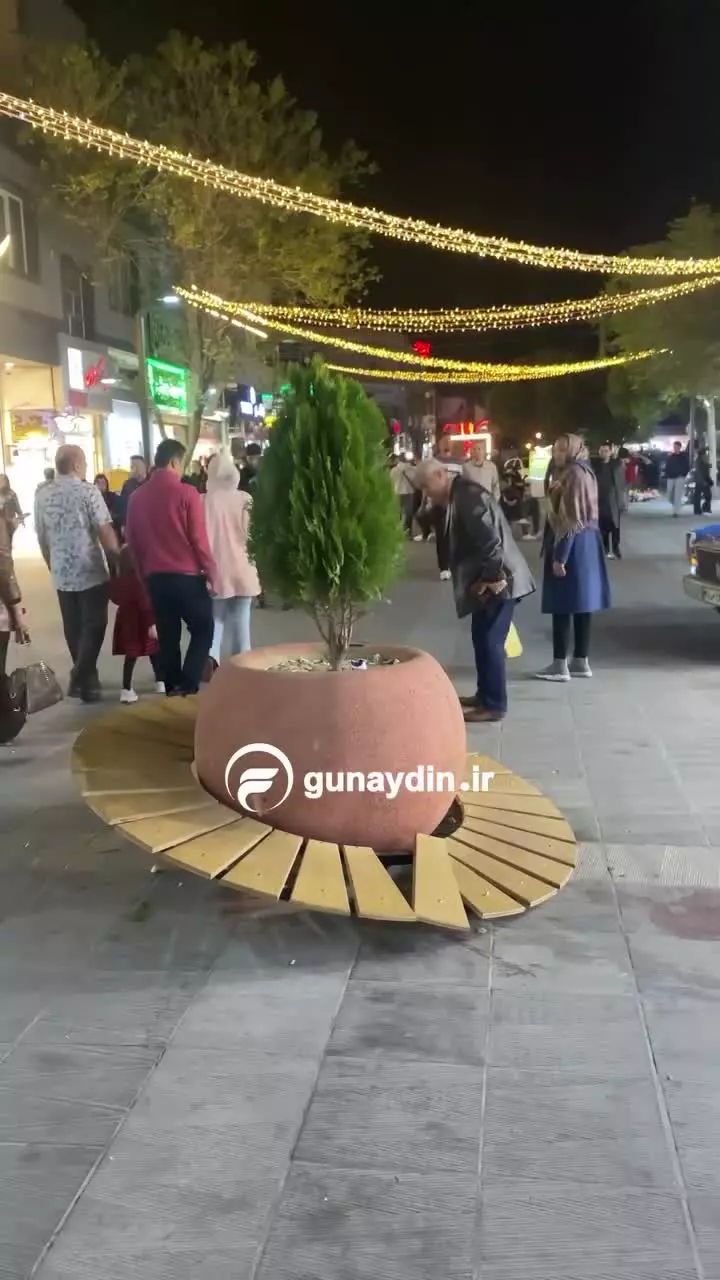 صندلی‌های شهری در تبریز