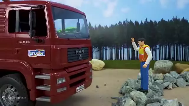 بیل مکانیکی ، اسباب بازی تراکتور ، ماشین سنگین ، انیمیشن ماشین های اسباب بازی