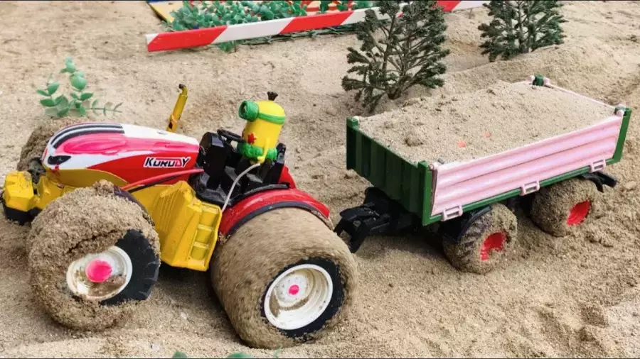 ماشین بازی جدید ‌| داستان تراکتور ماشین اسباب بازی | سرگرمی کودک