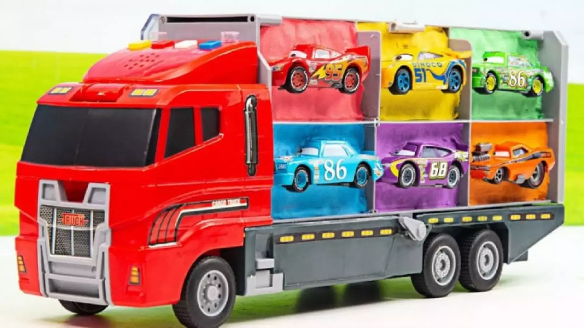 کارتون ماشین سنگین : عملیات پل سازی : ماشین تراکتور جرثقیل کامیون اسباب بازی