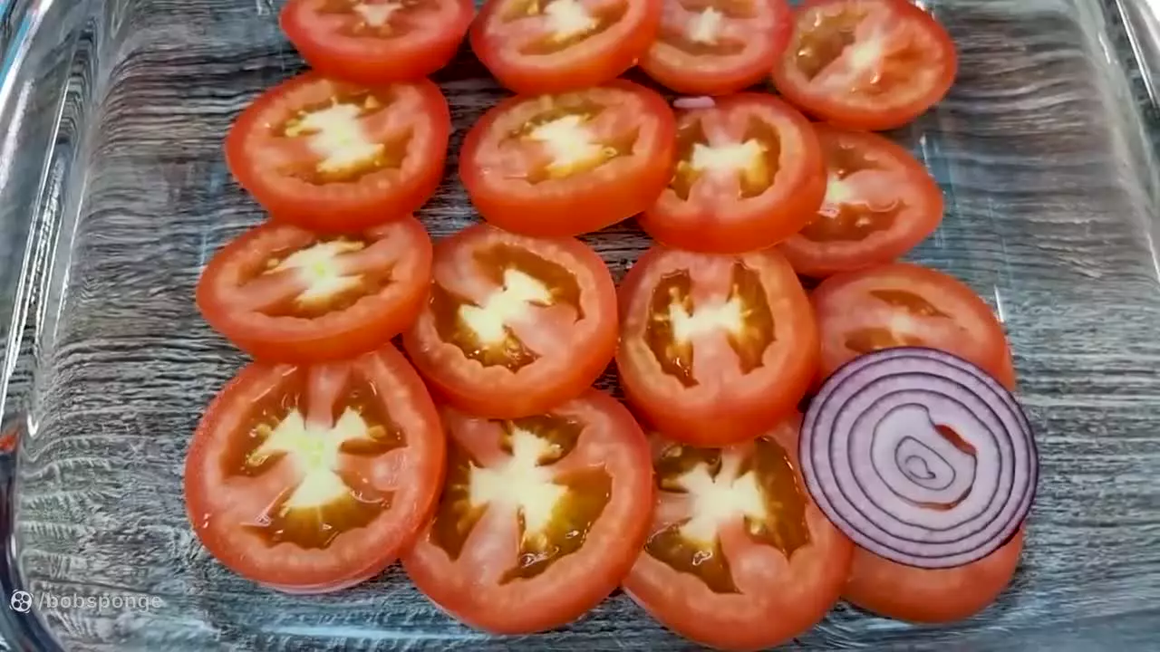 غذای ساده و سریع با گوجه فرنگی ؛ آشپزی آسان