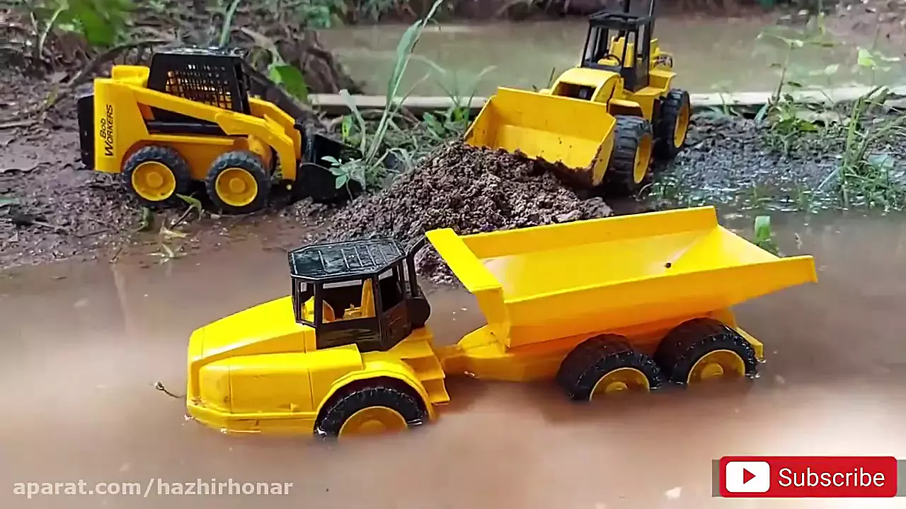 سرگرمی اسباب بازی _تراکتور فروشگاه _ماشین ها _اسباب بازی