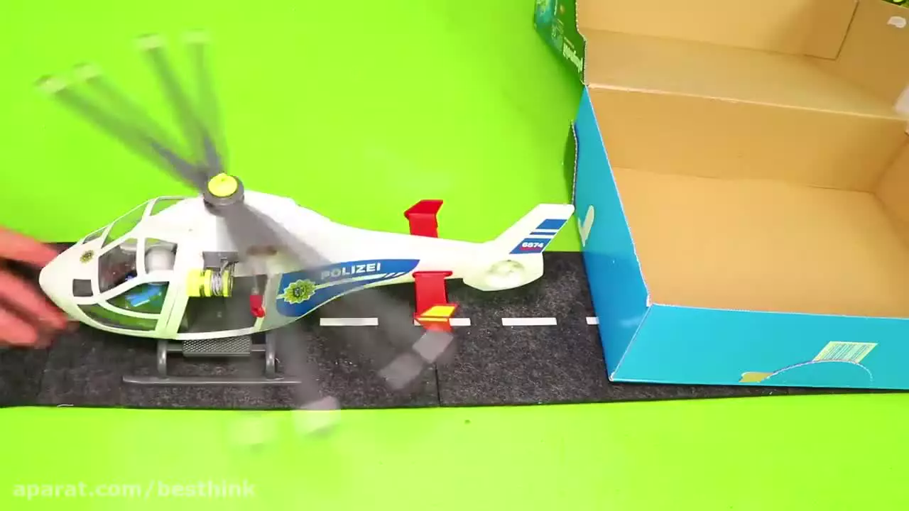 بازی با اسباب بازیهای تراکتور ، ماشین و اسباب بازی ساخت و ساز بیل مکانیکی