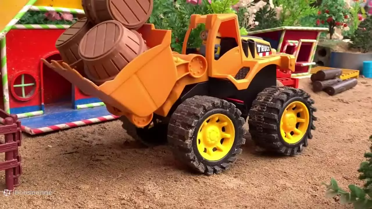 جی سی بی بیل مکانیکی؛ نجات بولدوزر؛ آرسی و تراکتور؛ ماشین اسباب بازی ها