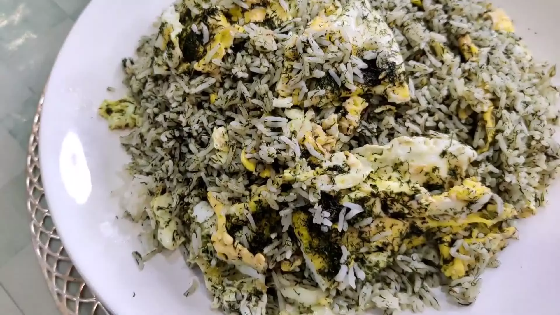 تخم مرغ نیمرو شوید - غذای ساده و خوشمزه نیمرو شوید | آشپزی آسان