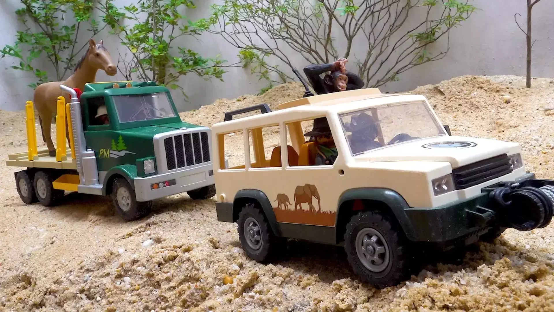 کامیون یدک کش | کامیون ماشین اسباب بازی | تراکتور اسباب بازی