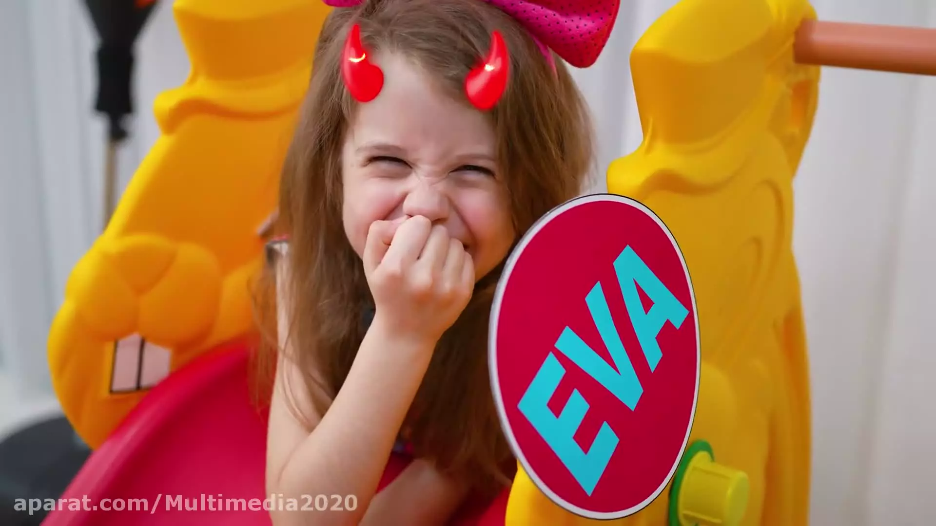 تفریح کودکانه با ایوا و مامان | کارتون بامزه ایواشو و دوستان