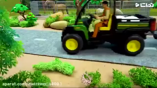 کارتون ماشین بازی بیبو بیبو | تصادف ماشین و موتور هیجان انگیز