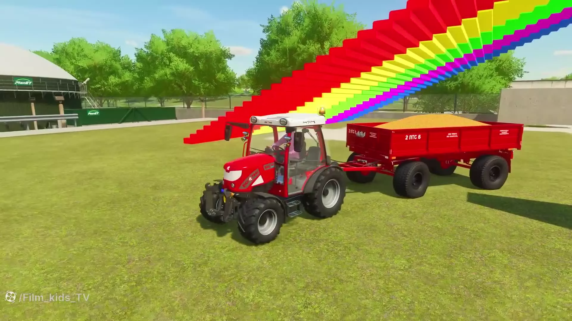 ماشین اسباب بازی مک کویین - کامیون آب میوه جادویی - کارتون آموزشی برای کودکان