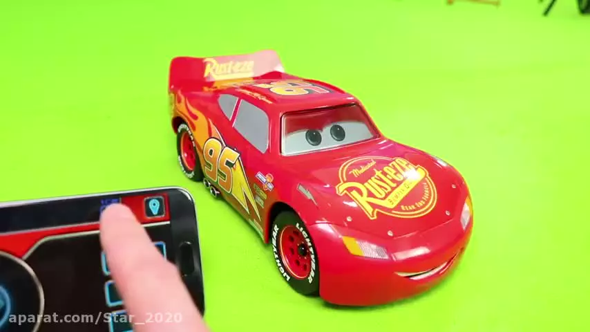 ماشین اسباب بازی مک کوئین | اسباب بازی کودکان | سرگرمی