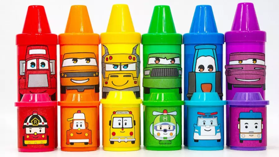 ماشین های اسباب بازی مک کوئین :: بازی  رنگین کمان:: سرگرمی کودک