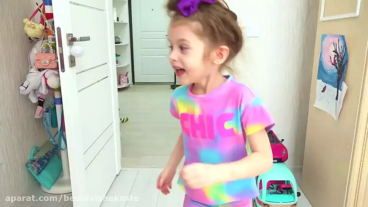 کارتون ایوا و مامان طولانی | داستان نی نی کوچولو شاد و کودکانه