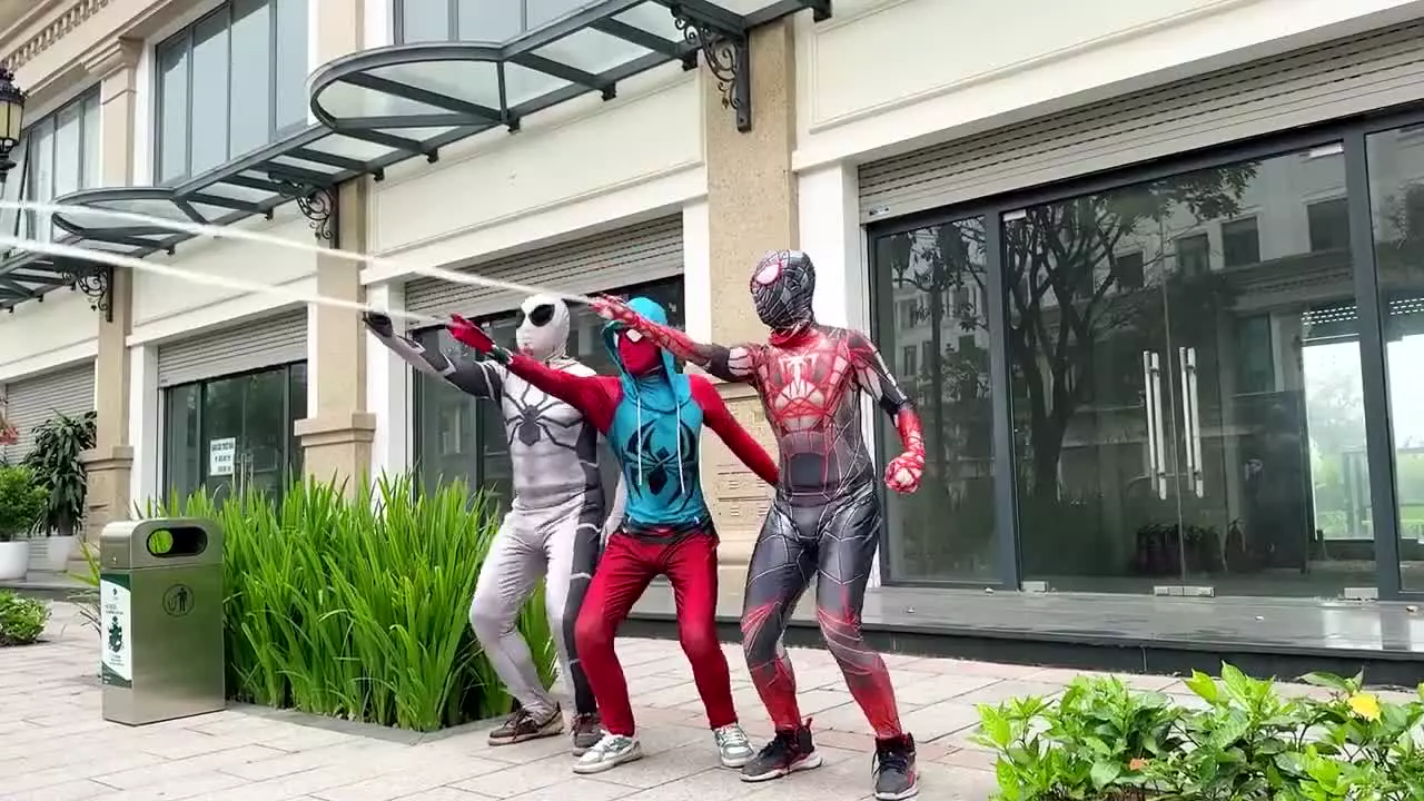 مسابقه سرعت مرد عنکبوتی | کارتون جدید برای کودک‌ها