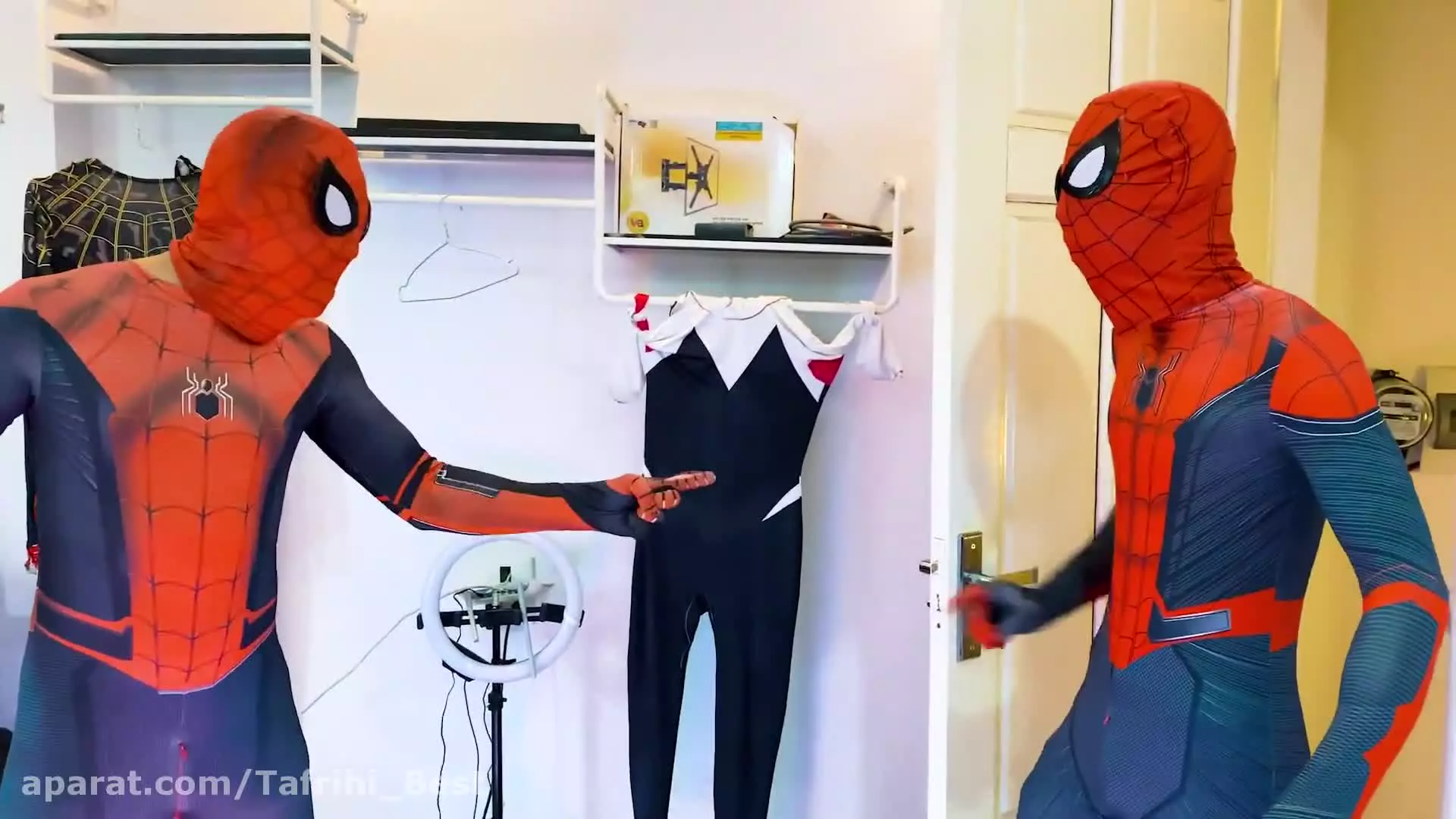 سفر مرد عنکبوتی قرمز به جنگل | کارتون کودک طولانی