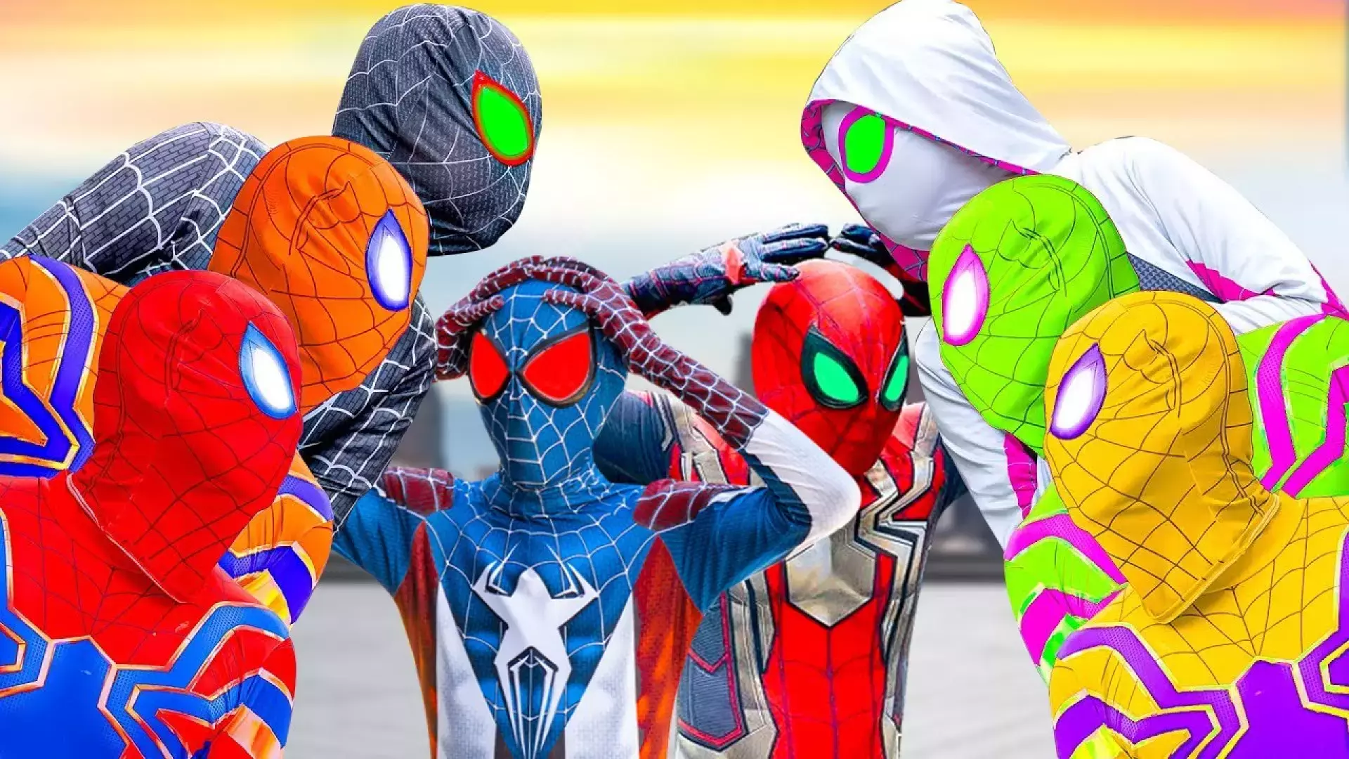 چالش بامزه مرد عنکبوتی | سرگرمی کودکانه جدید و طولانی