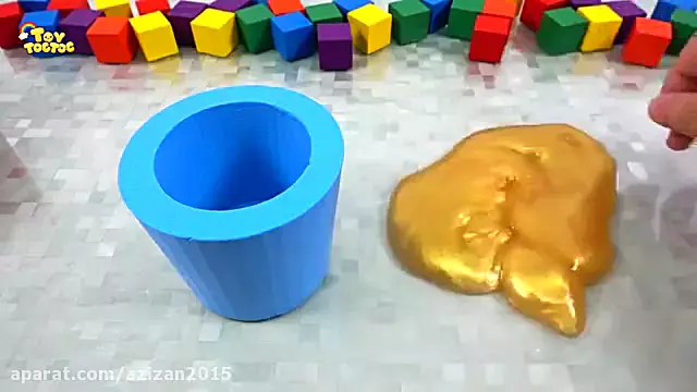 کارتون شن بازی کودک | ساخت قلعه با شن جادویی – سرگرمی کودکانه