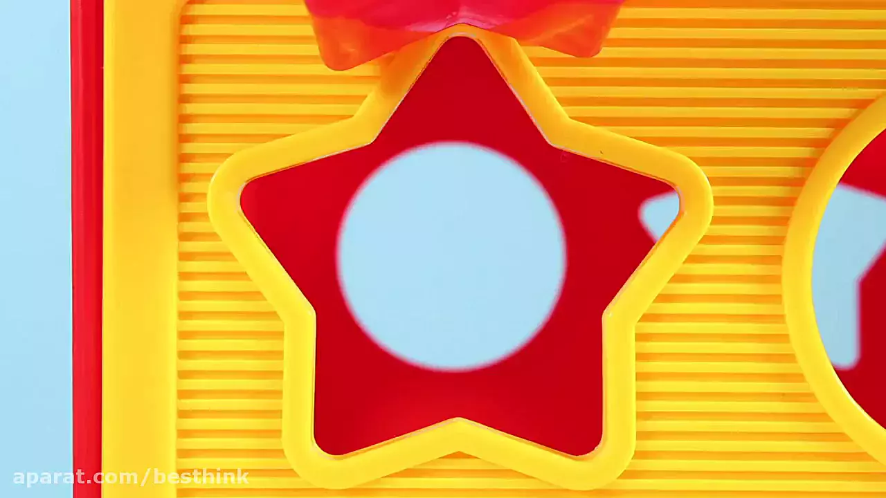 ویدیو شن بازی کودک | ساخت دنیای رنگی شنی