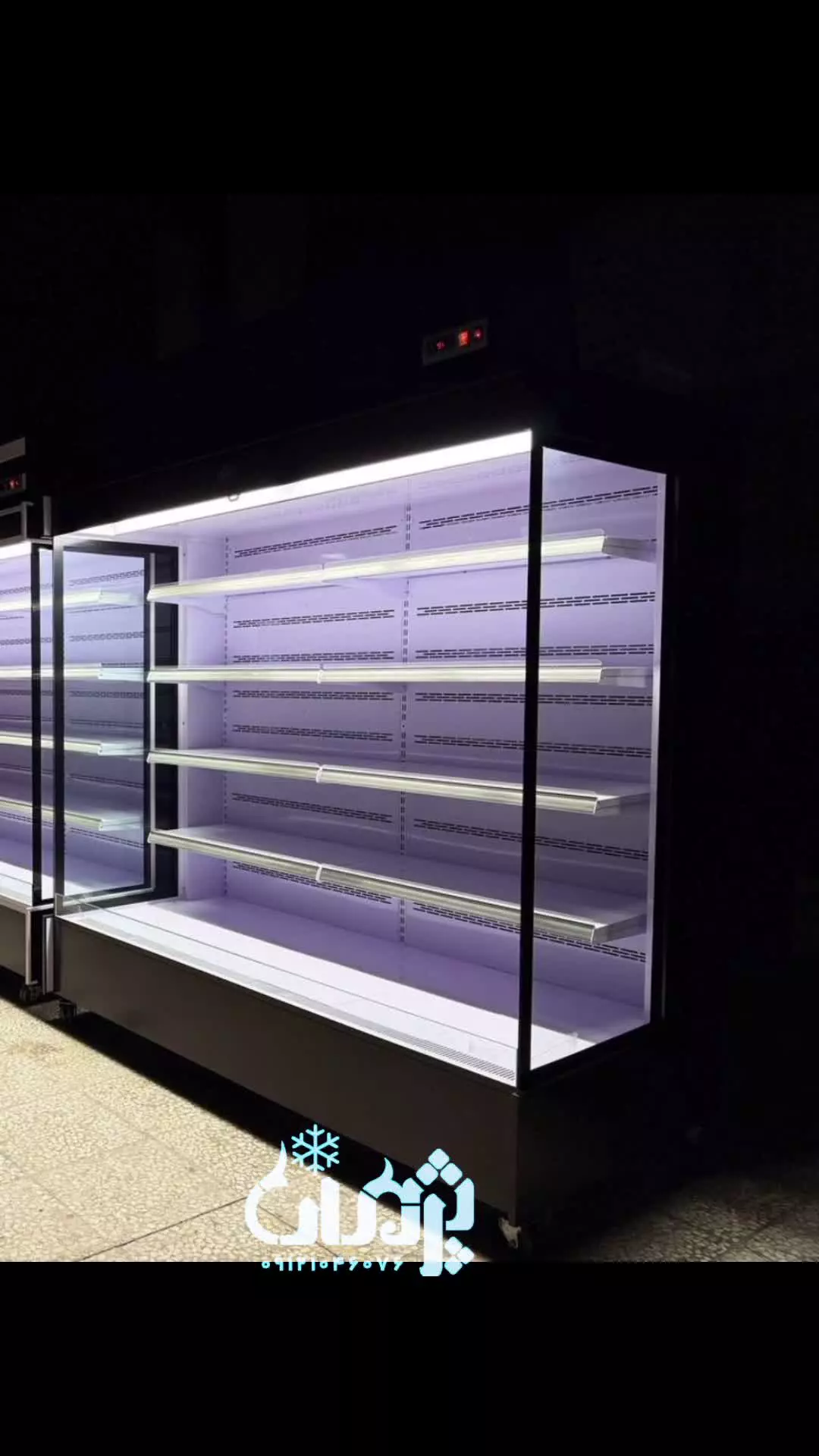 فروشنده یخچال فروشگاهی  صنایع برودتی پژمان