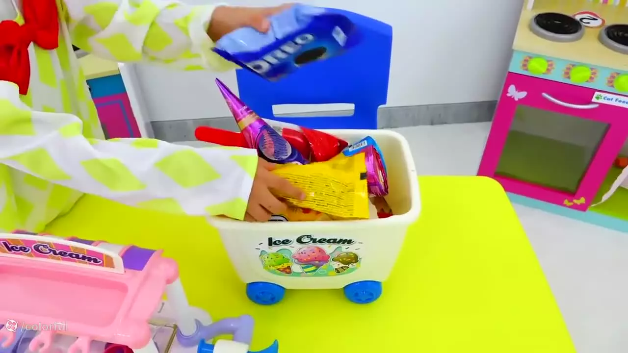 ولاد و نیکی طولانی-چالش دوچرخه بستنی-کارتون ولاد ونیکی جدید-برنامه کودک ولاد