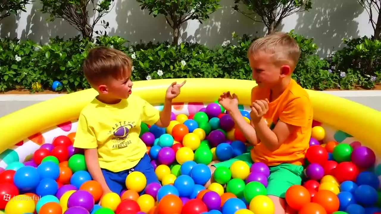 ولاد و نیکی طولانی-چالش اهنربا بازی-کارتون ولاد ونیکی جدید-برنامه کودک ولاد