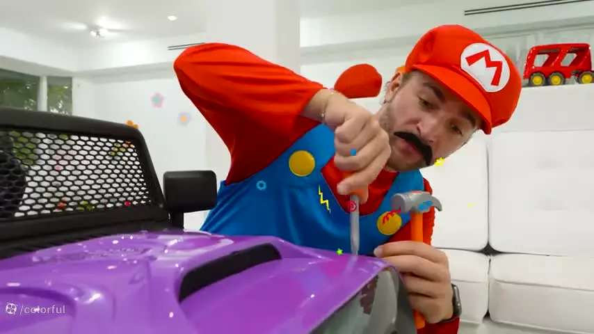 ولاد و نیکی طولانی-چالش سوپر ماریو-کارتون ولاد ونیکی جدید-برنامه کودک ولادو نیکی