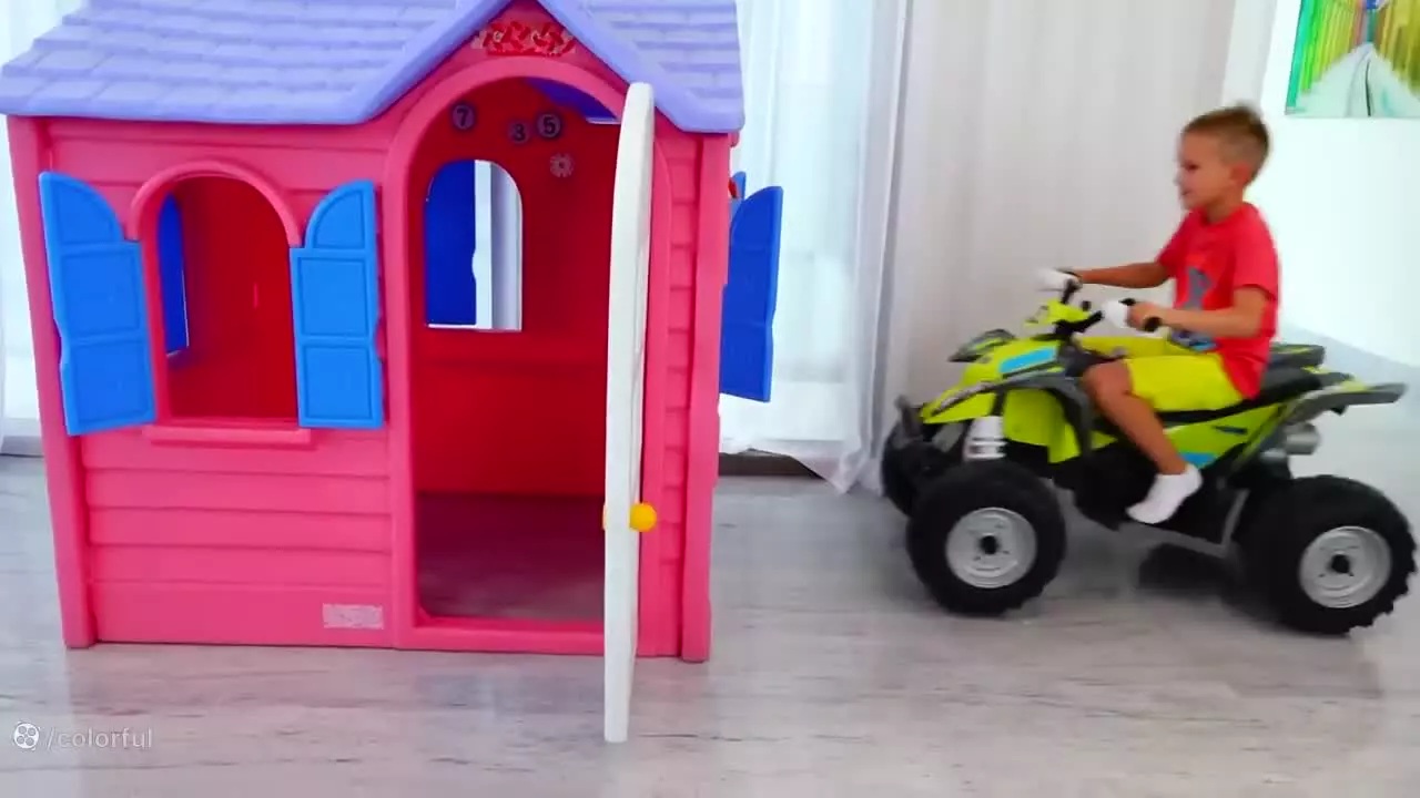 ولاد و نیکی-نیکی چالش رنگ بازی-کارتون ولاد ونیکی جدید-برنامه کودک ولادو نیکی