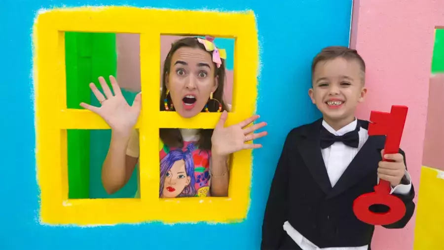 ولاد و نیکی طولانی-چالش در هتل -کارتون ولاد ونیکی جدید -برنامه کودک ولادو نیکی