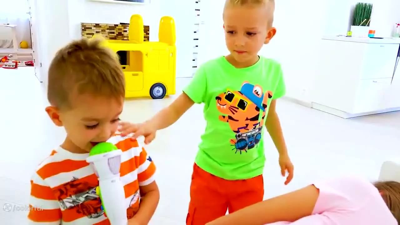 ولاد و نیکی طولانی-چالش موسیقی-کارتون ولاد ونیکی جدید-برنامه کودک ولاد