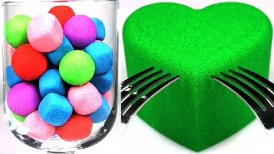 شن بازی جادویی کودکانه | بازی با شن جادویی ماسه های متحرک