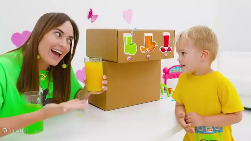 ولاد و نیکیتا~ولاد ونیکی~چالش آبمیوه مامان~برنامه کودک ولادو نیکی~ولاد نیکی جدید