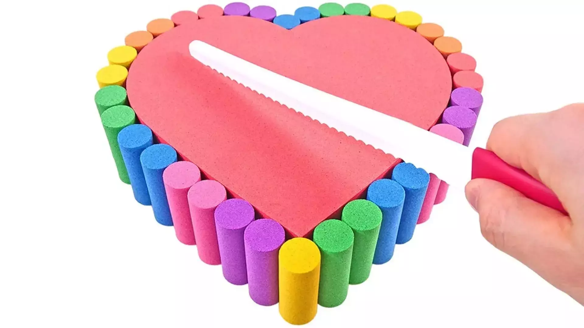 کارتون طولانی شن بازی | بازی با شن جادویی | شن بازی کودکانه