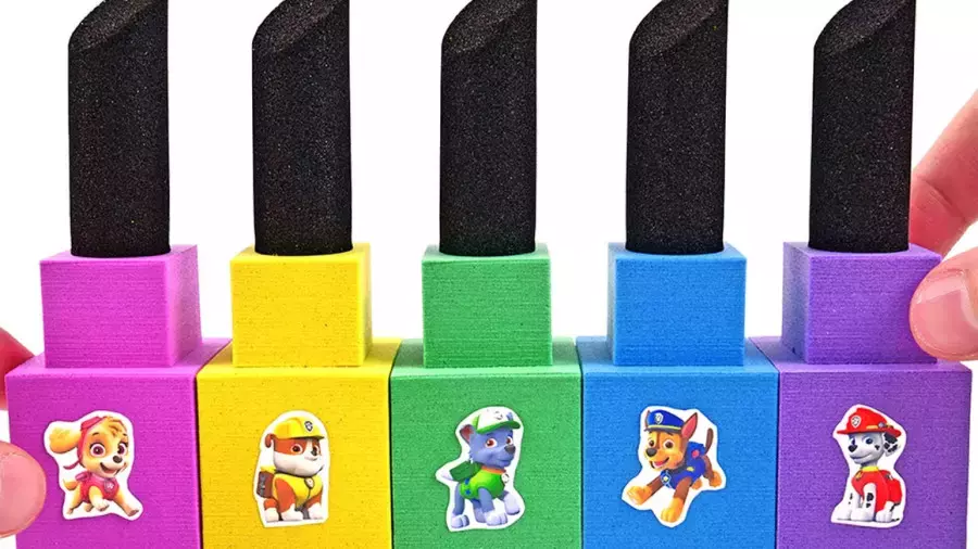 سرگرمی کودک شن بازی کودکانه | بازی با شن جادویی خلاقانه