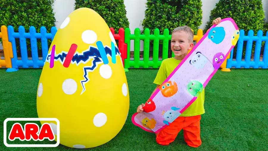 ولاد و نیکی طولانی-چالش اسکیت بازی -کارتون ولاد ونیکی جدید-برنامه کودک ولاد