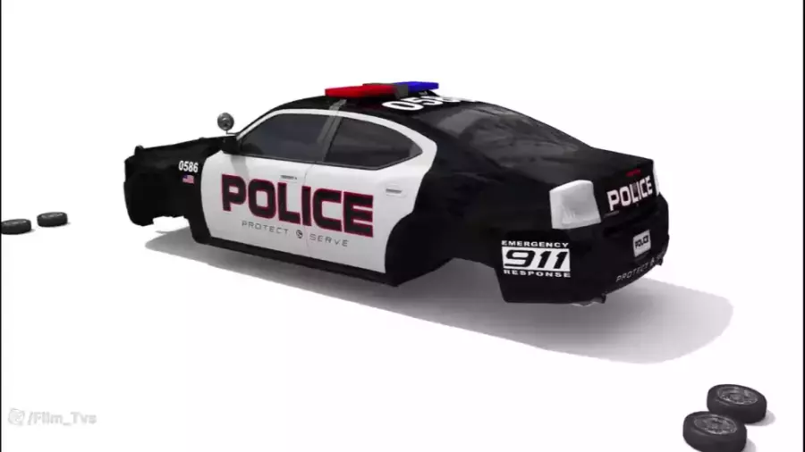 برنامه کودک ماشین بازی کودکانه _ کالکشن ماشین پلیس