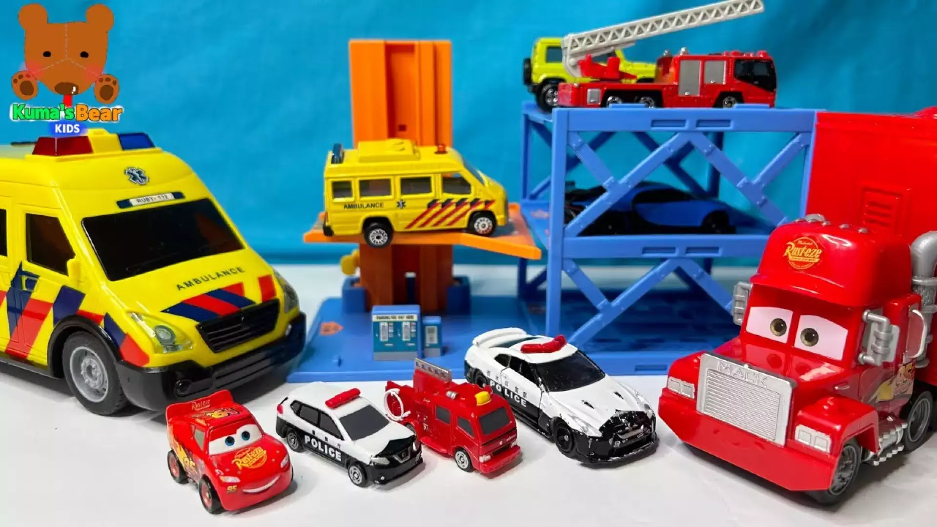 کارتون ماشین بازی _ چالش ماشین پلیس _ برنامه کودک ماشین بازی