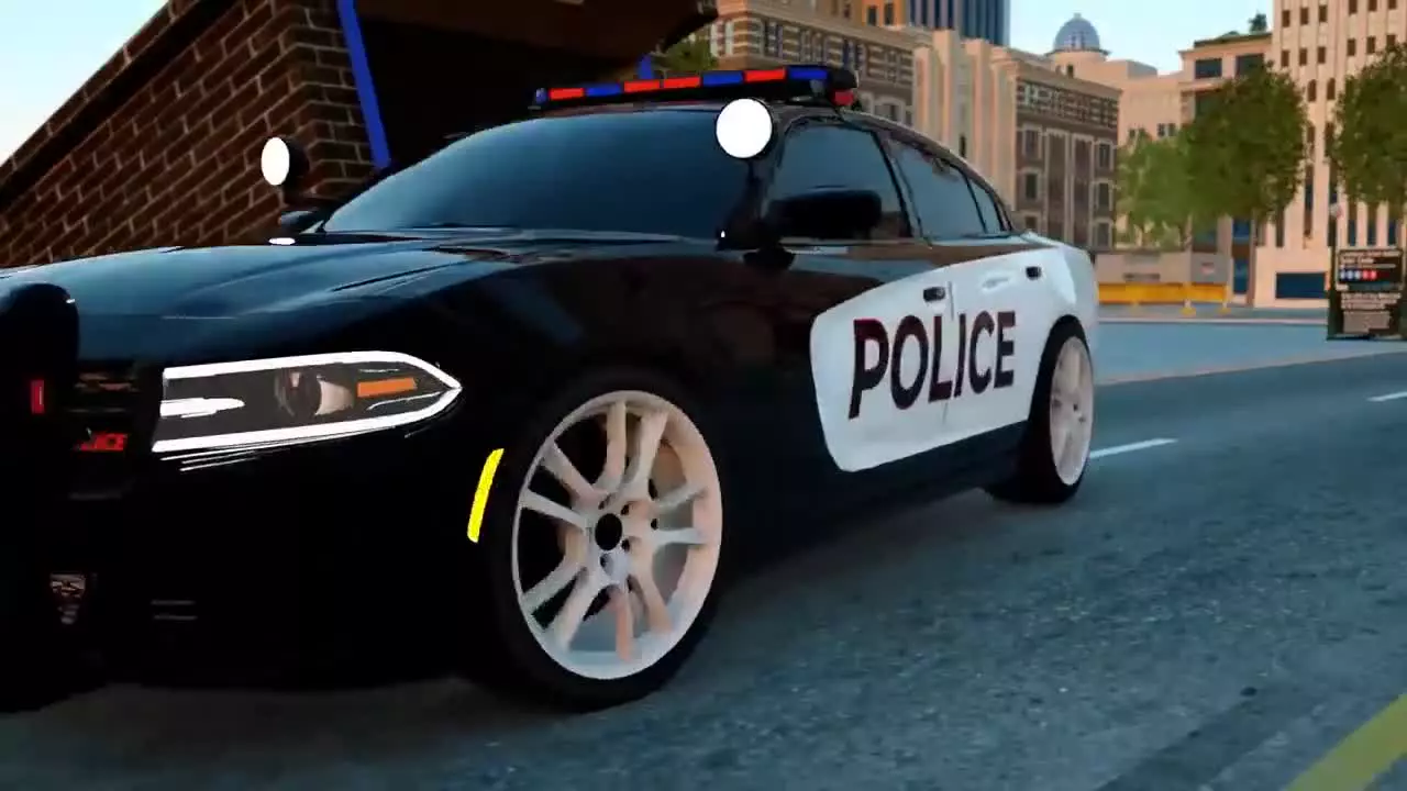 برنامه کودک ماشین بازی - ماشین پلیس لوکاس در را تعمیر میکند - ماشین اسپرت قهرمان