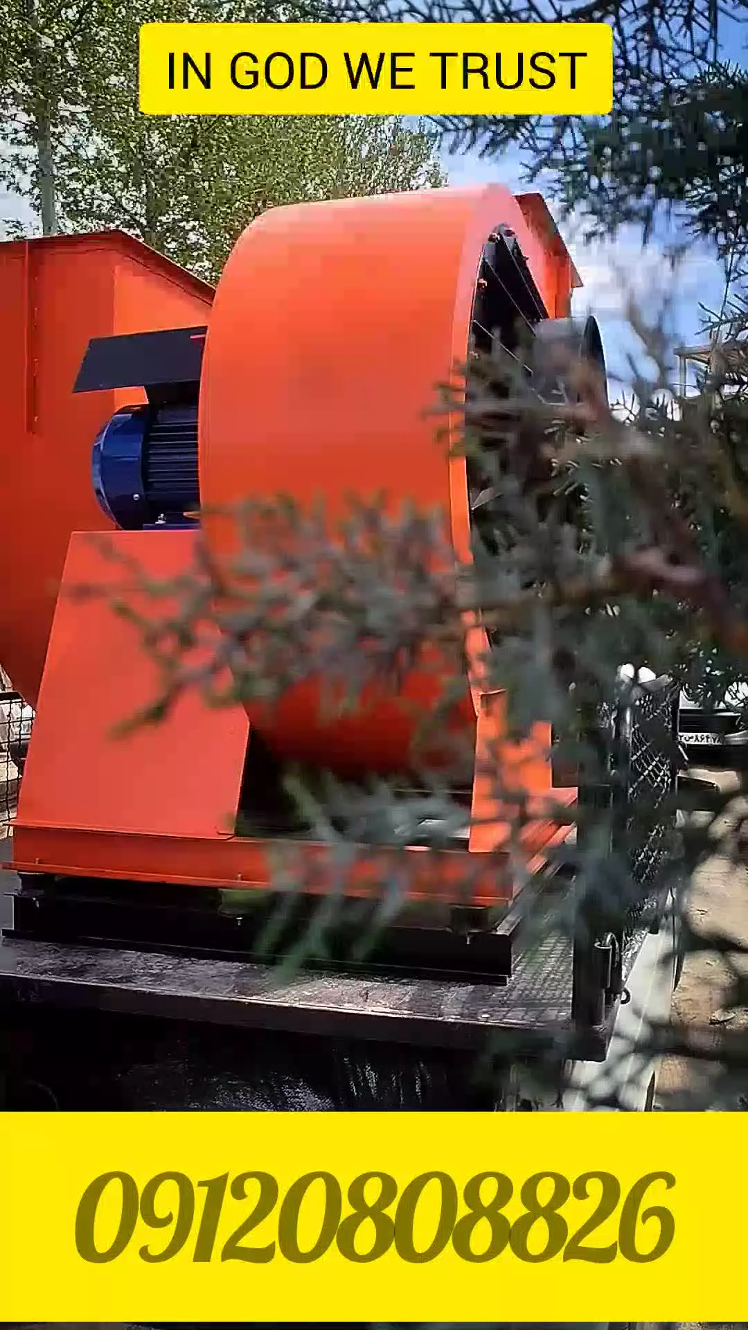 تولید و فروش و نصب انواع اگزاست فن سانتریفیوژ 09121883645