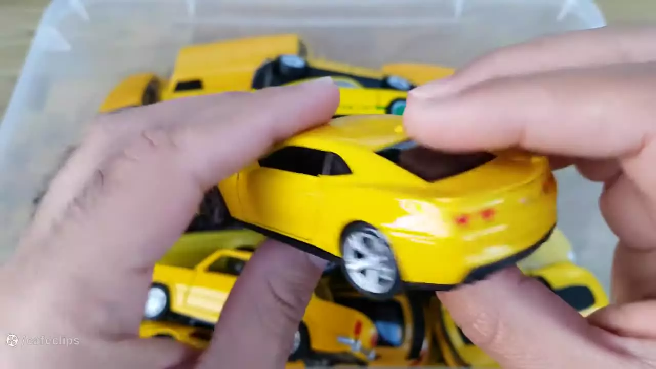 ماشین بازی کودکانه _ برنامه کودک ماشین های زرد _ ماشین پلیس اسباب بازی