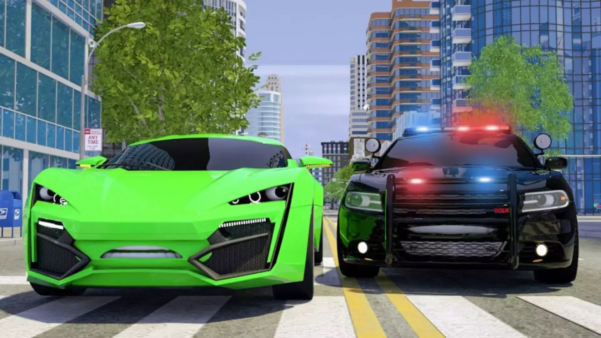 برنامه کودک ماشین بازی - ماشین پلیس جدید گروهبان لوکاس - ماشین مسابقه ای جکس