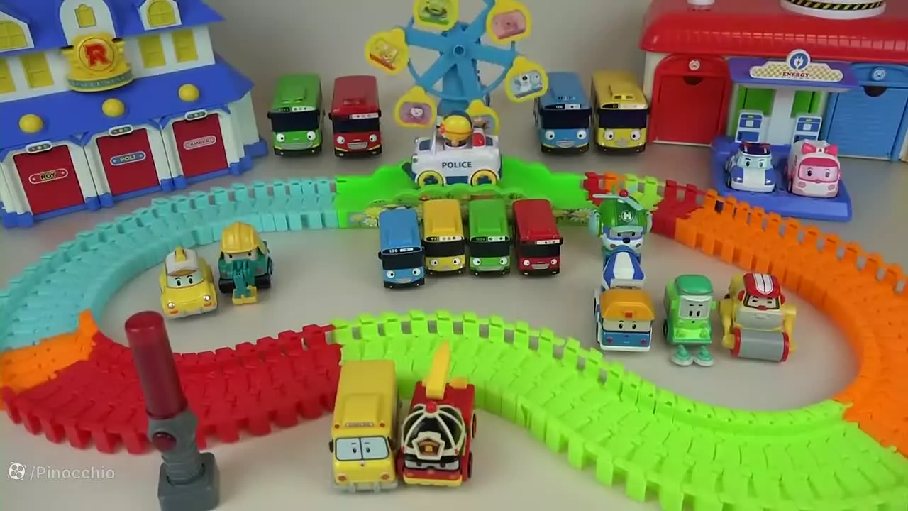 برنامه کودک ماشین بازی - ماشین پلیس - کارتون ماشین بازی - سرگرمی کودک ماشین بازی