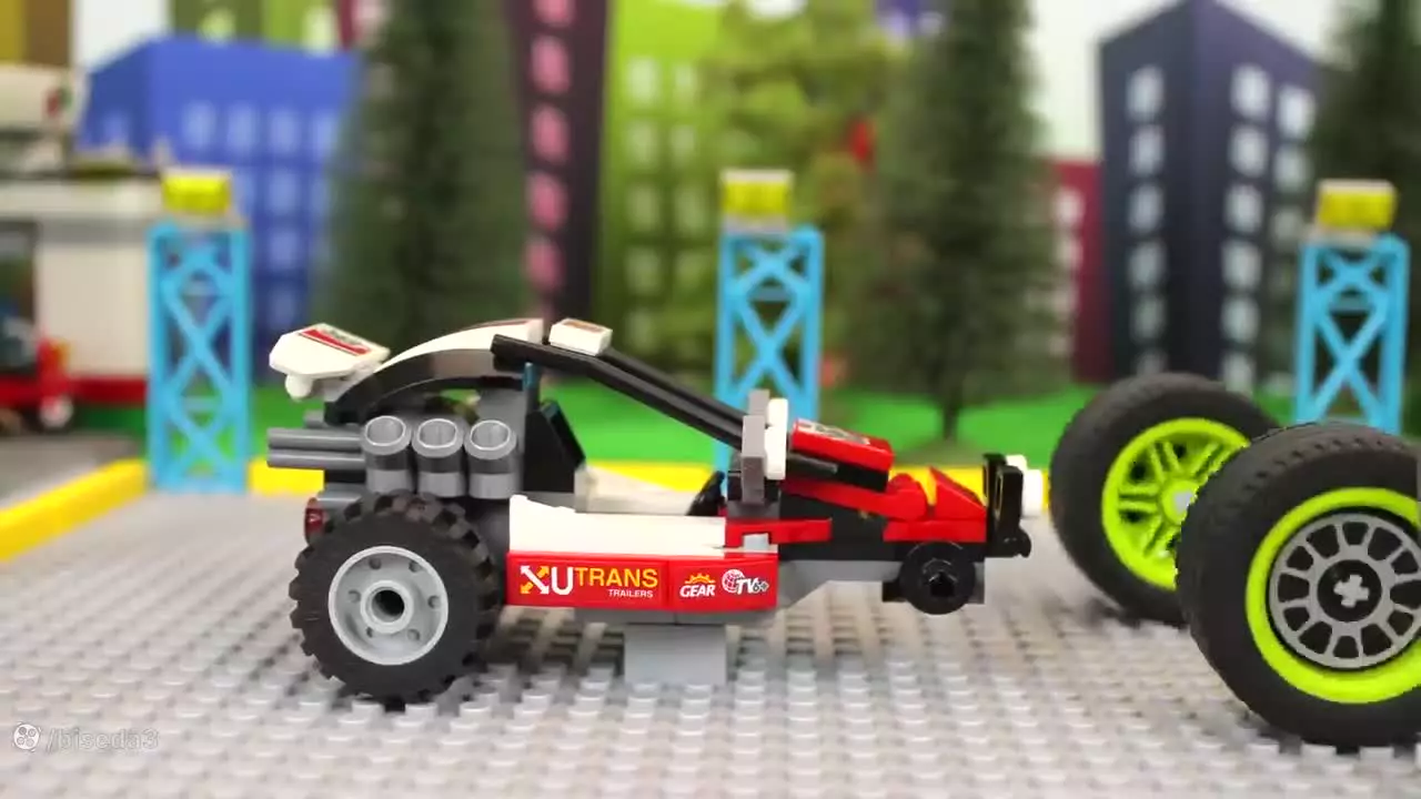 ماشین پلیس بازی _ برنامه کودک ماشین ها _ سرقت لگو و تعقیب و گریز پلیس _ ماشین من