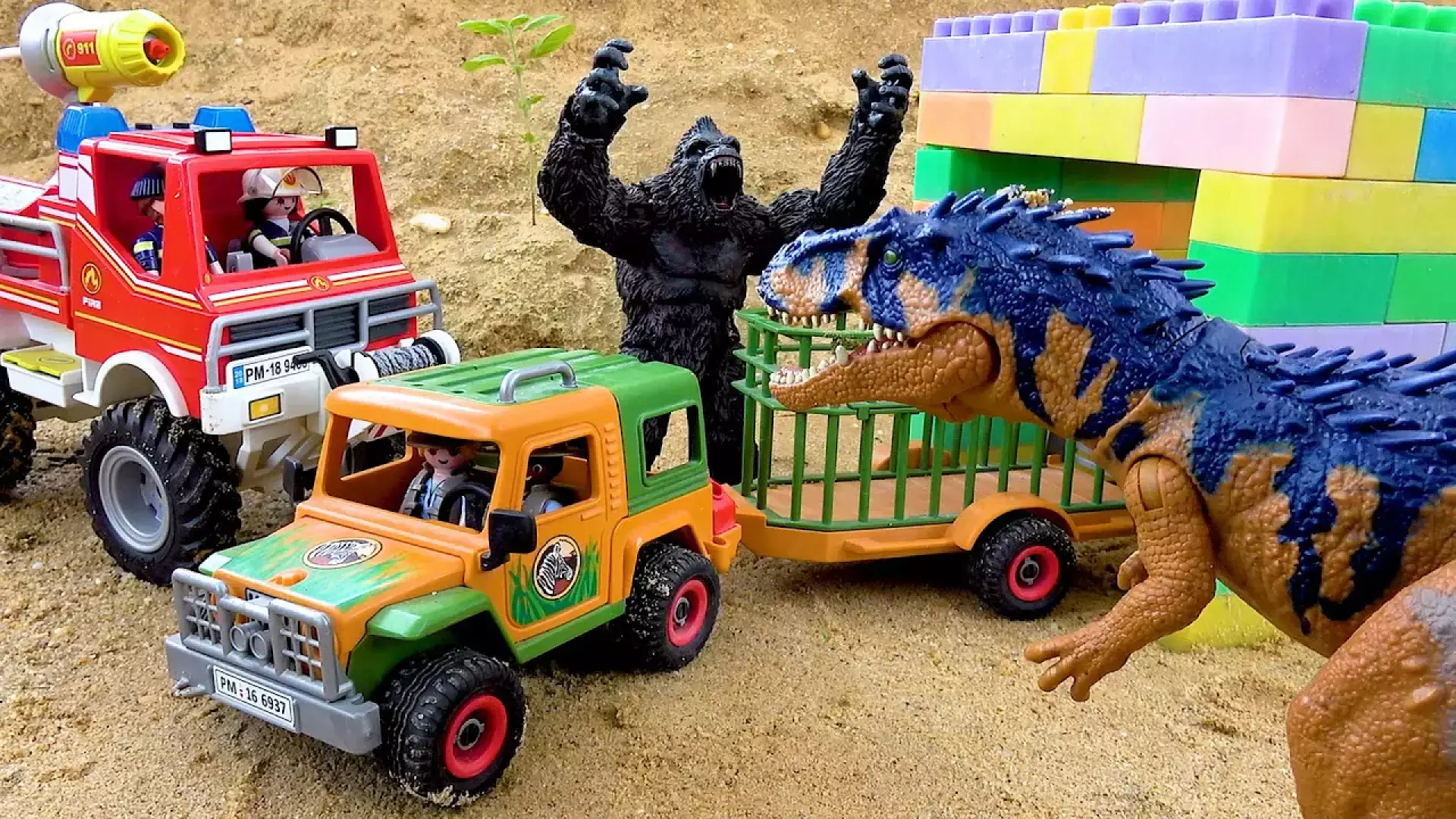 کارتون ماشین بازی - پلیس بازی ماشین - برنامه کودک ماشین بازی - کودک سرگرمی