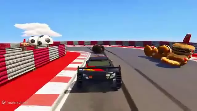 کارتون ماشین بازی با ماشین اسباب بازی:کامیون:ماشین پلیس :برنامه کودک ماشین بازی