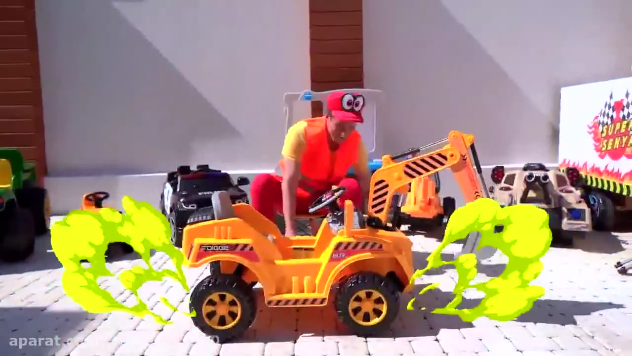 برنامه کودک ماشین بازی دزد و پلیس با سنیا