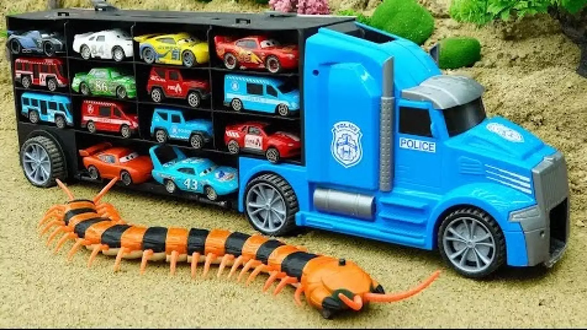 برنامه کودک ماشین بازی - ماشین پلیس - کارتون ماشین بازی - سرگرمی کودک ماشین بازی