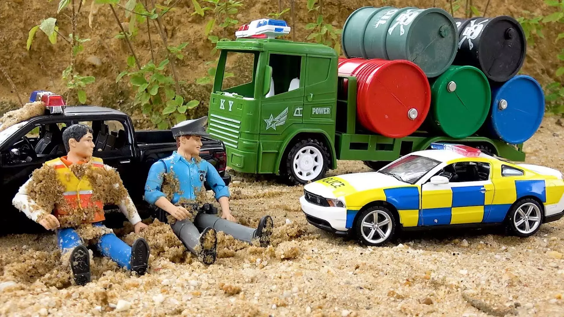 برنامه کودک ماشین بازی جدید - ماشین پلیس - کارتون ماشین بازی - کودک سرگرمی